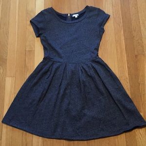Cap-sleeve Cotton Dress